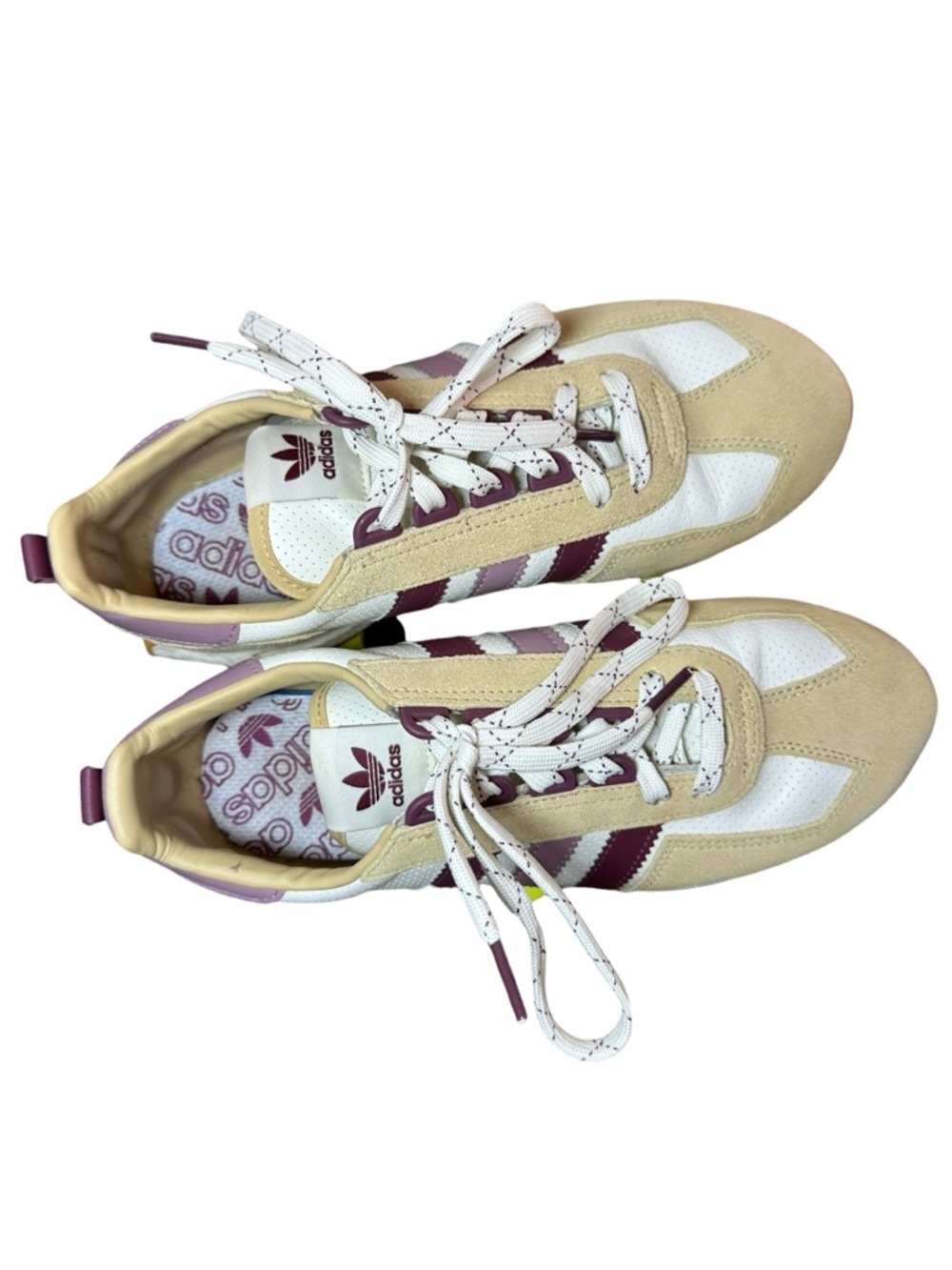 Adidas Wmns Retropy E5 'Hazy Beige Gum' sneakers size 9 - Picture 4 of 9